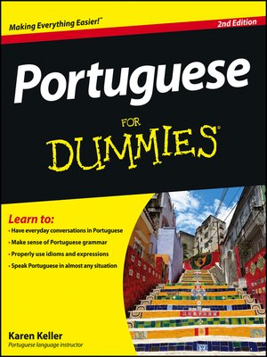 cover image of Portuguese For Dummies